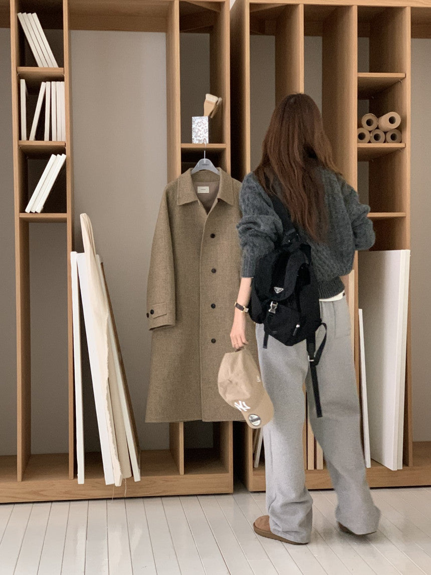 Soft string gimo training pants-4col