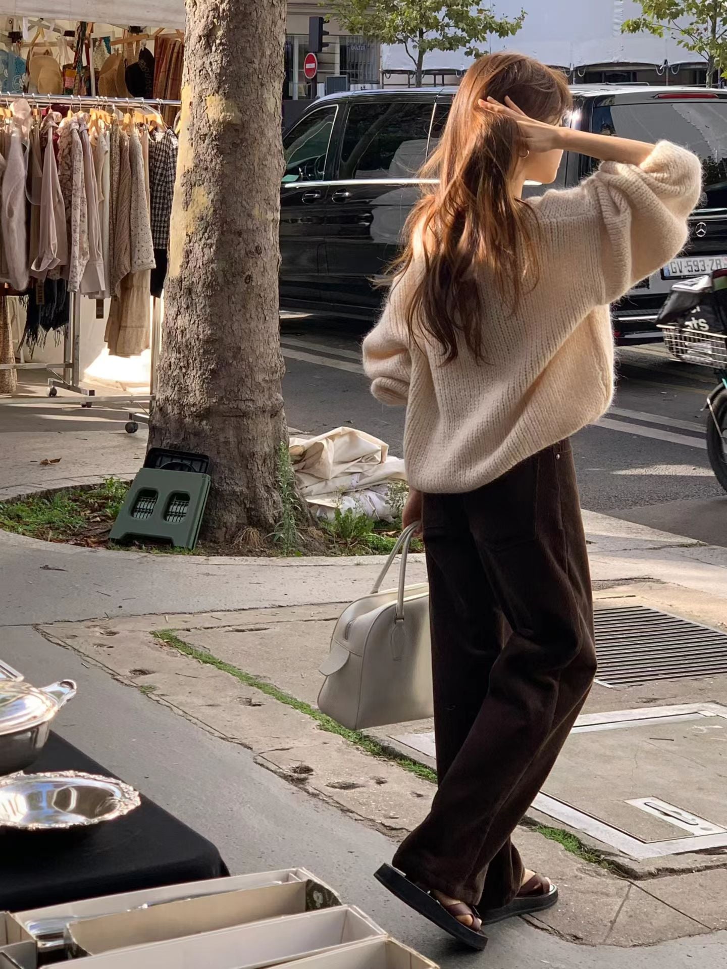 Ounce gimo corduroy pants-4col