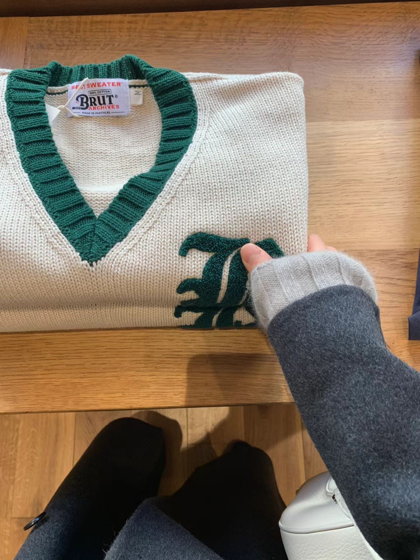 Ounce cashmere double over coat-2col