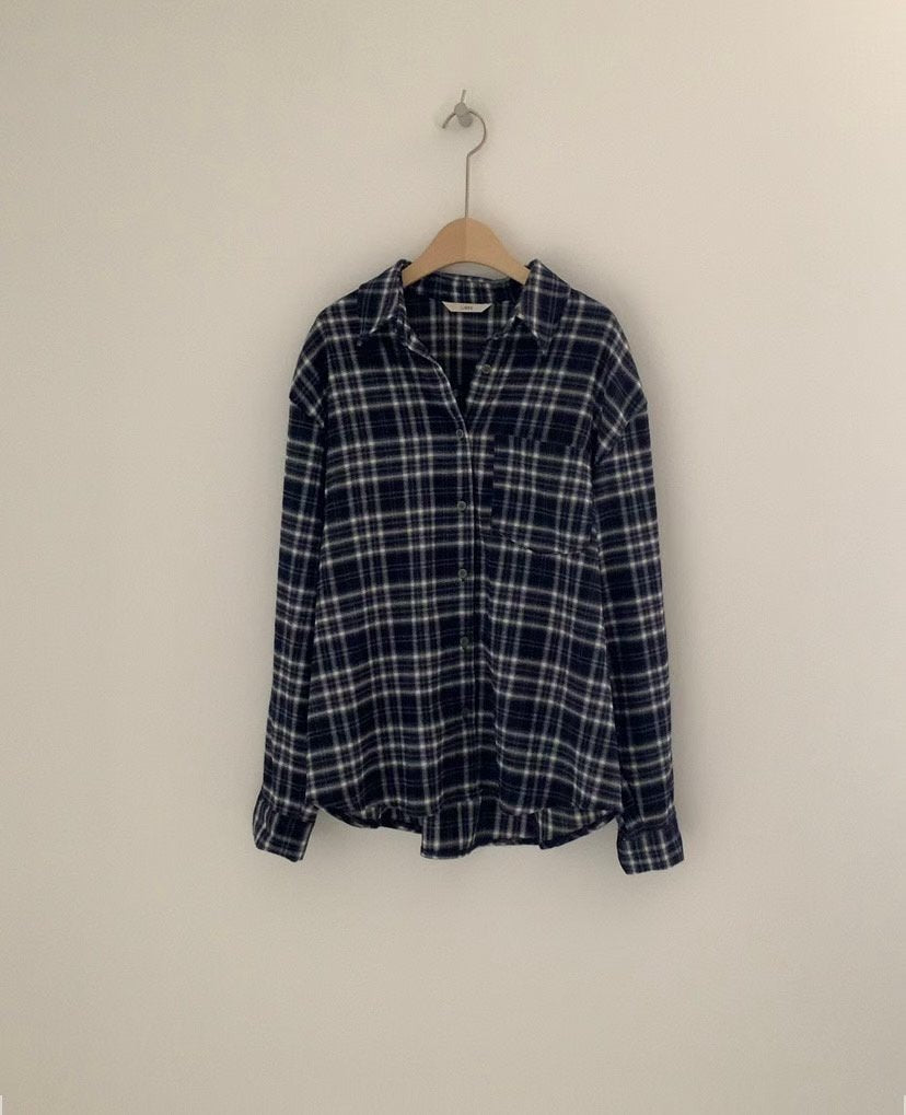 Taco check shirt-2col