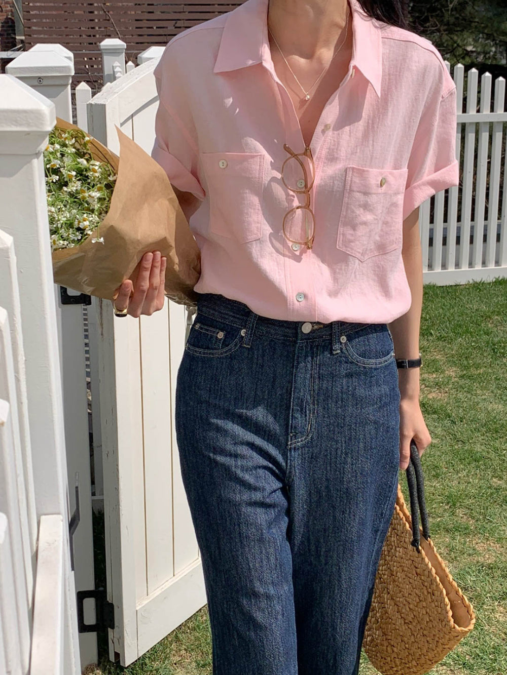 Sydney linen denim-4col