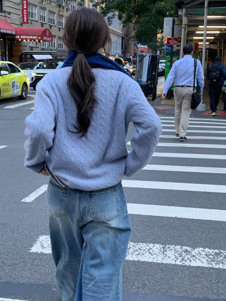 Marong cable knit-4col