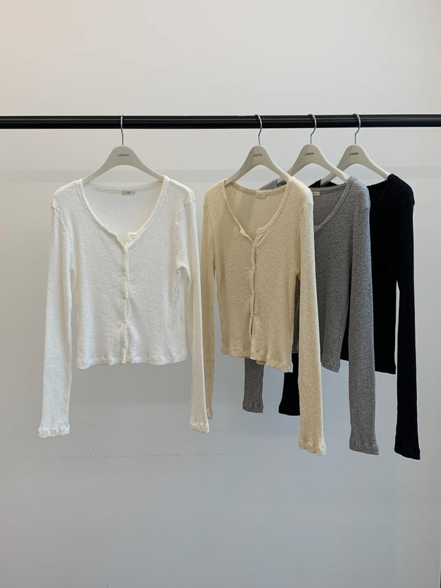 Roefin cardigan-4col