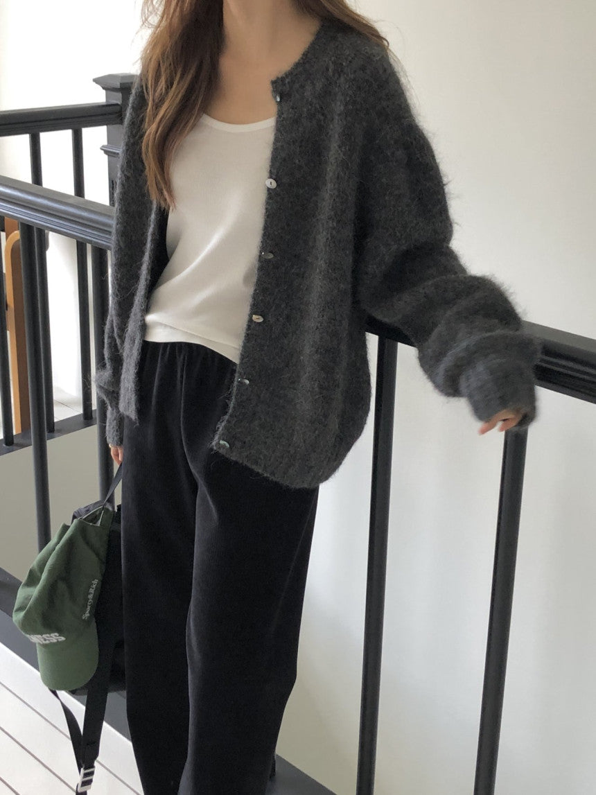 Lucy alpaca wholega cardigan-3col