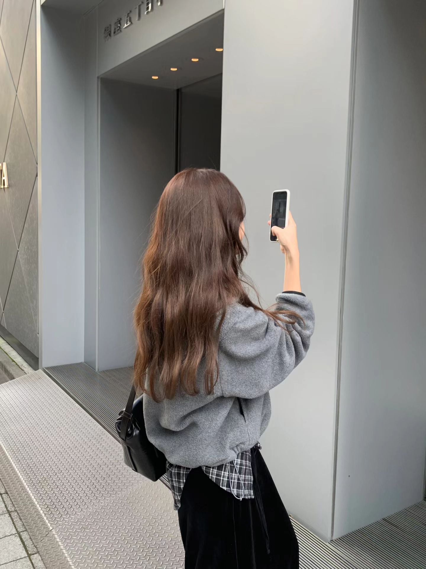 Ounce liden check shirt-2col