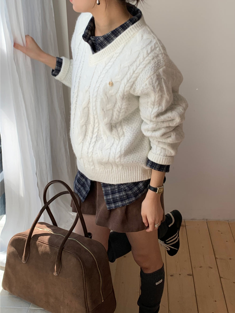 Martin twist knit-4col