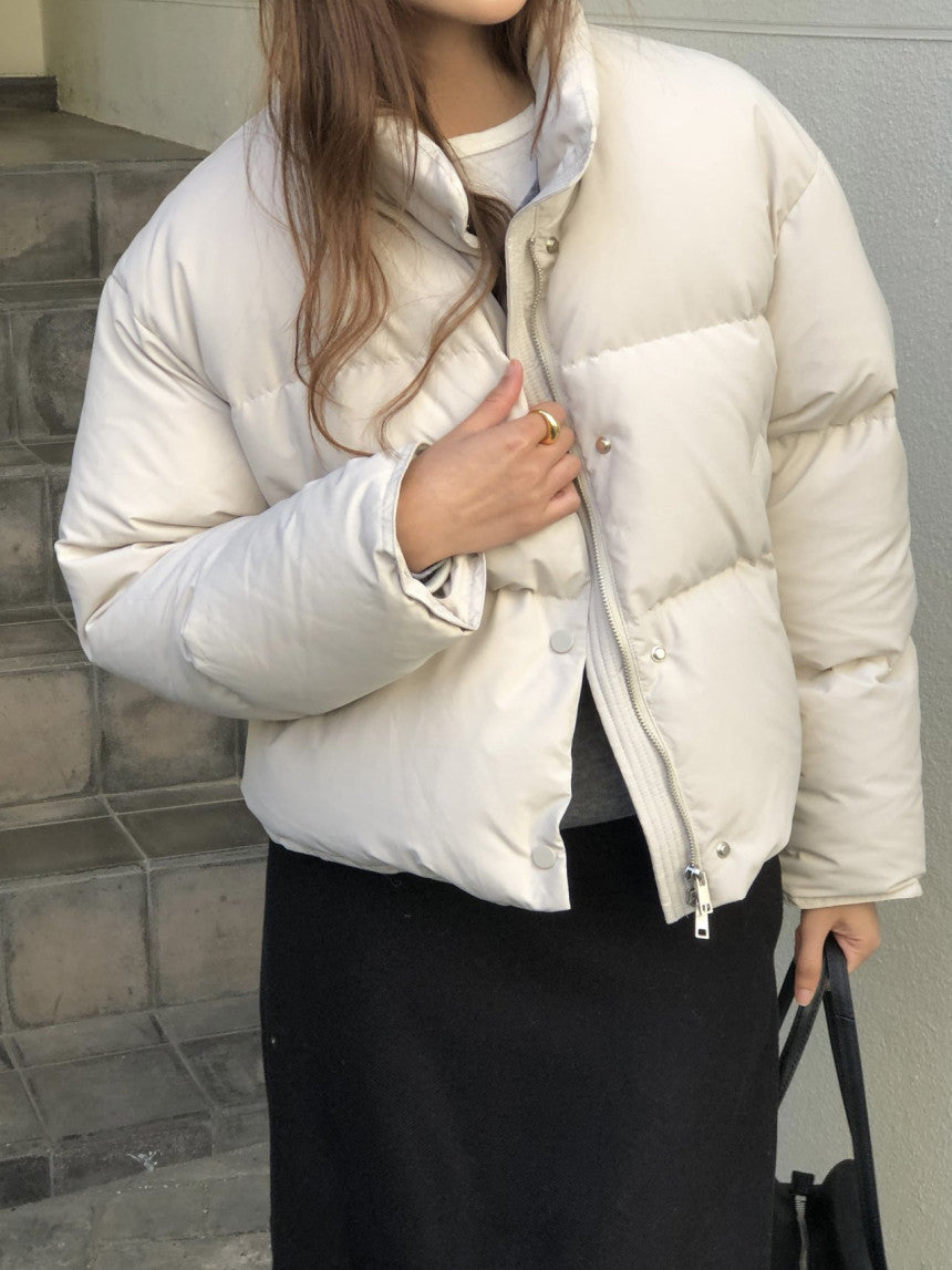 Basel duckdown short padding-3col