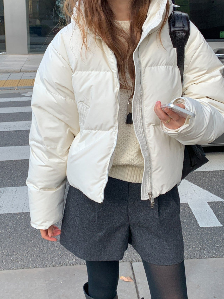 Noa hood duck down padding-3col