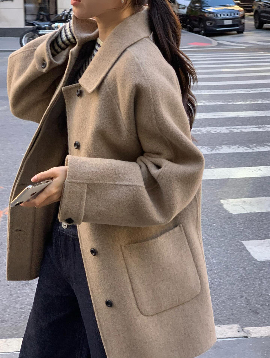 Bruni half handmade coat