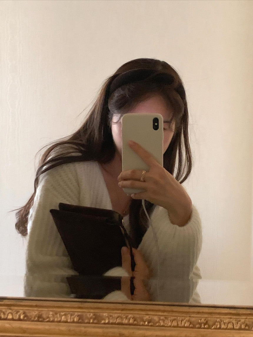 liter daina alpaca v neck knit-3col