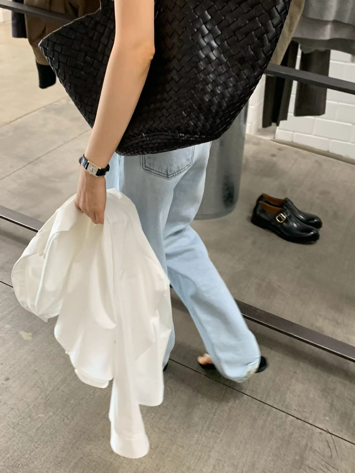 Ounce liv light blue denim