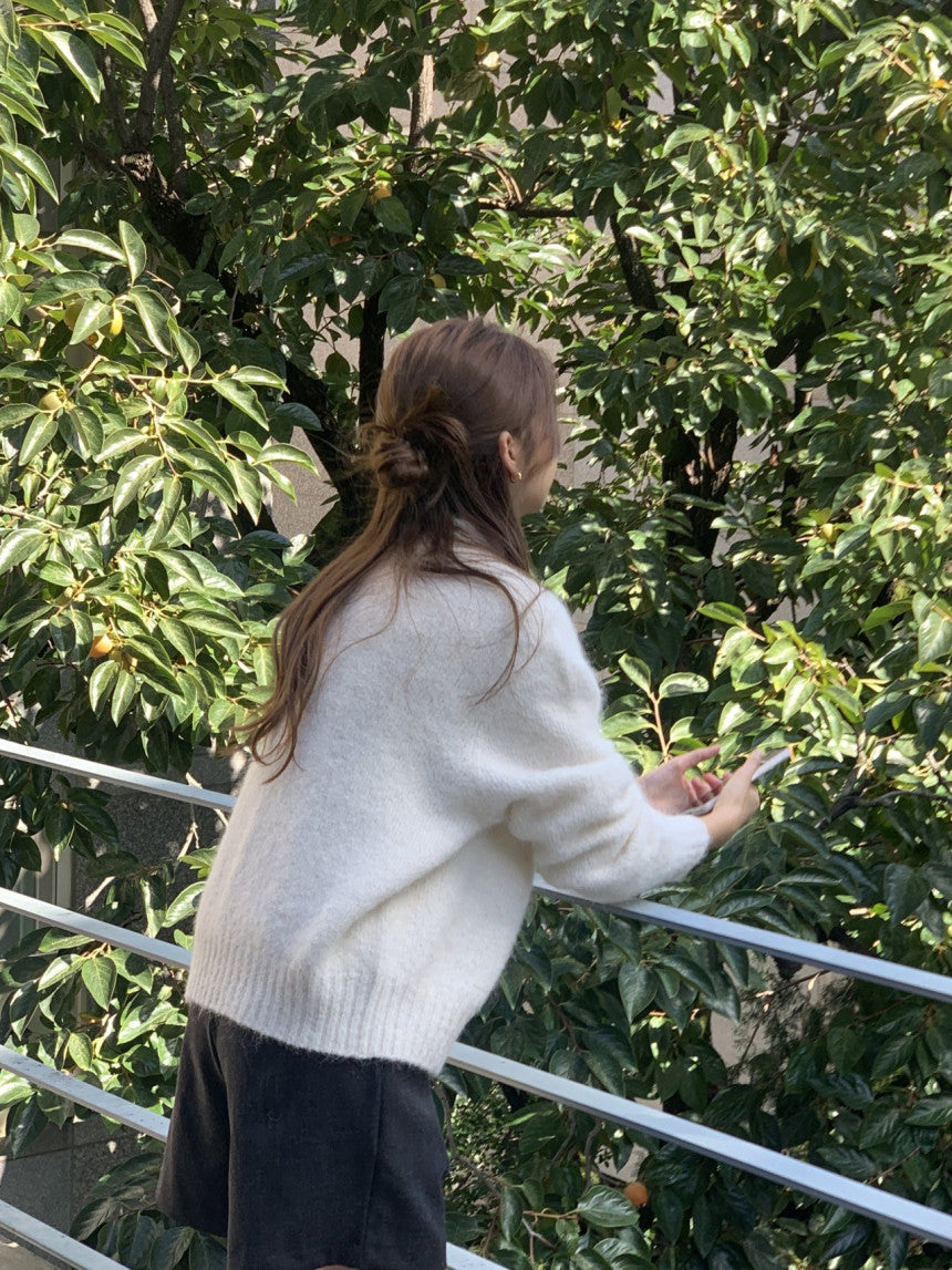 Lucy alpaca wholega cardigan-3col