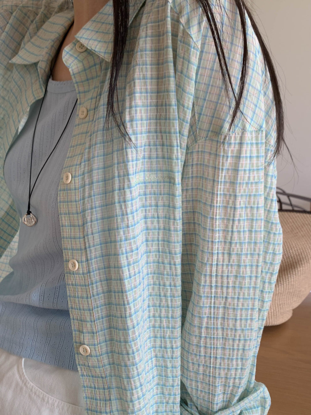 mose check shirt-3col