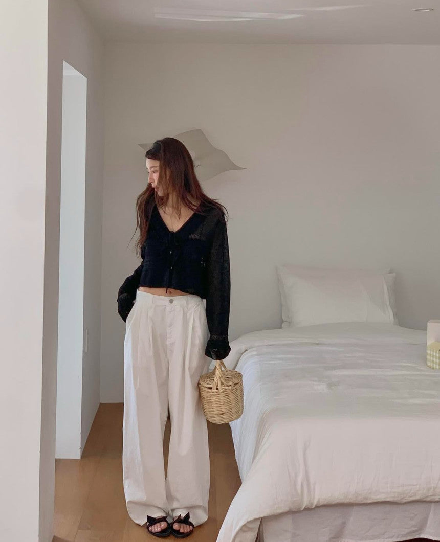 two-tuck pants