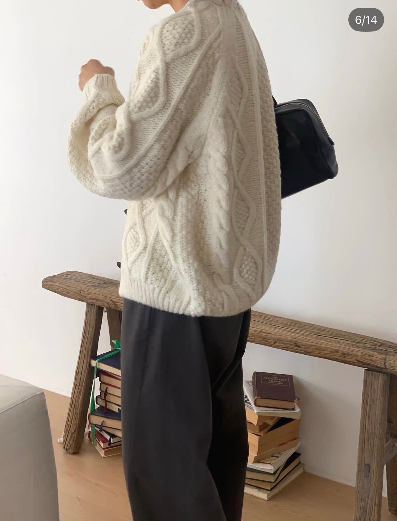 liter dover peach gimo bandding pants-2col