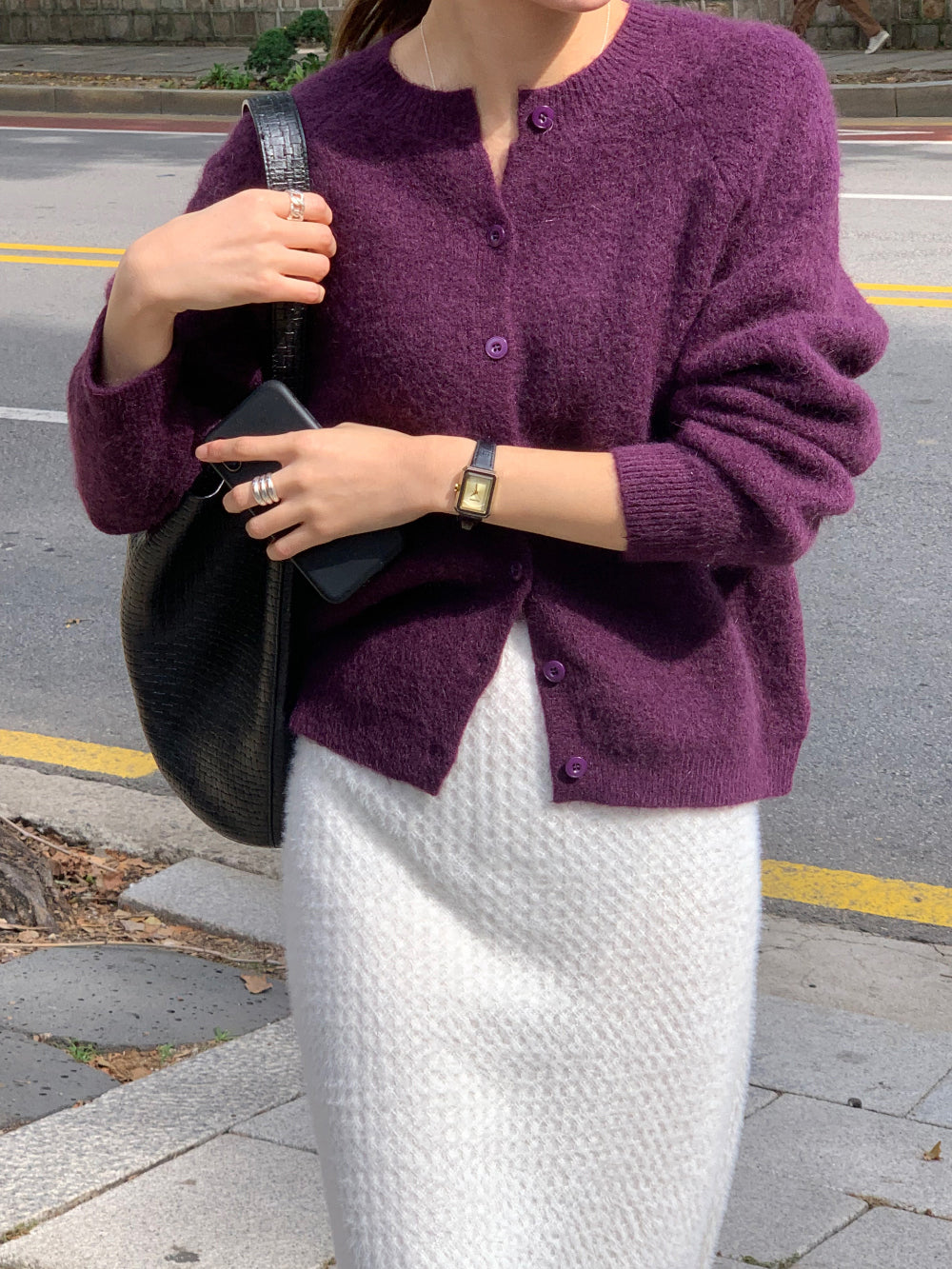 carrot cardigan-4col