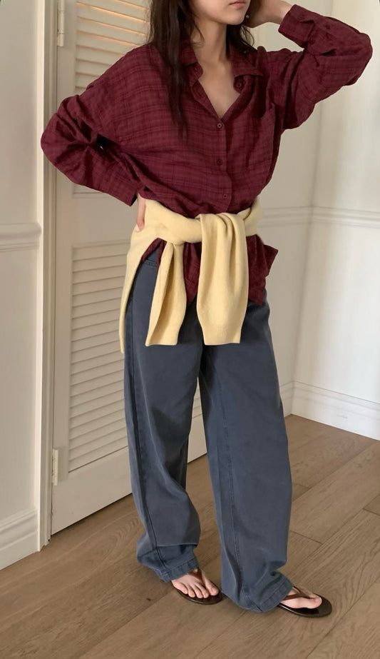 bluegray dying denim