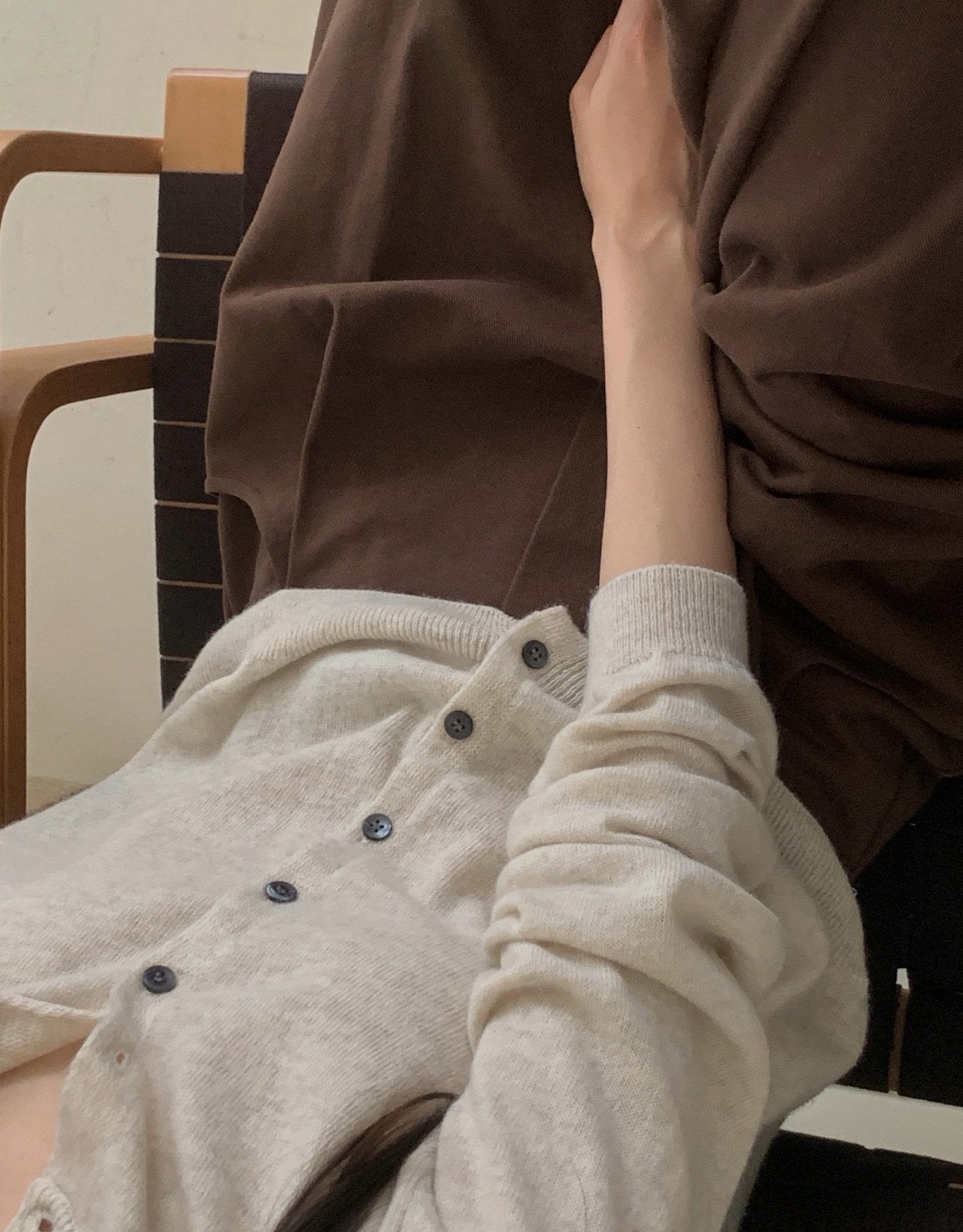 cashmere cardigan-5col