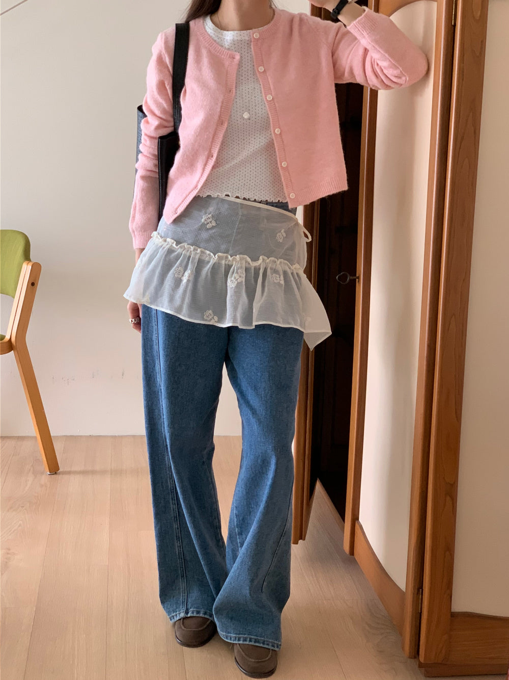 Misty Layered skirt-2col