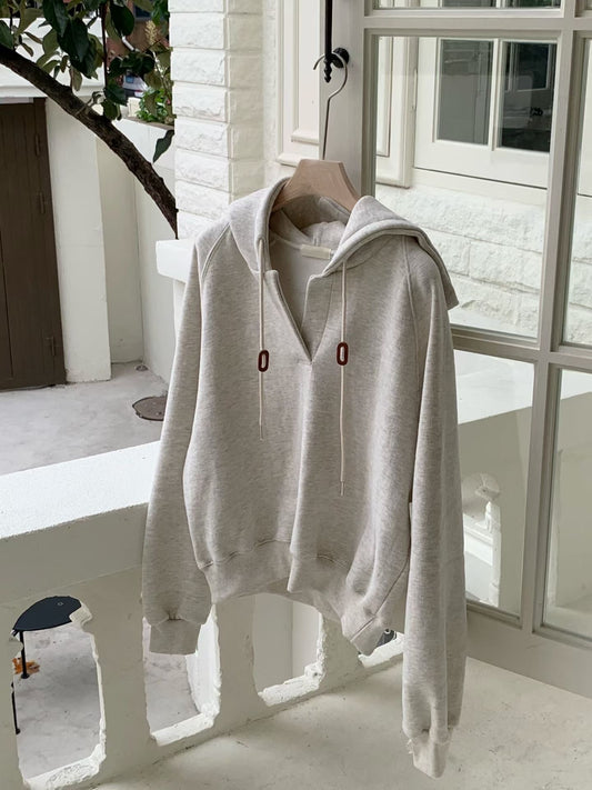 London wool gimo hood T-4col