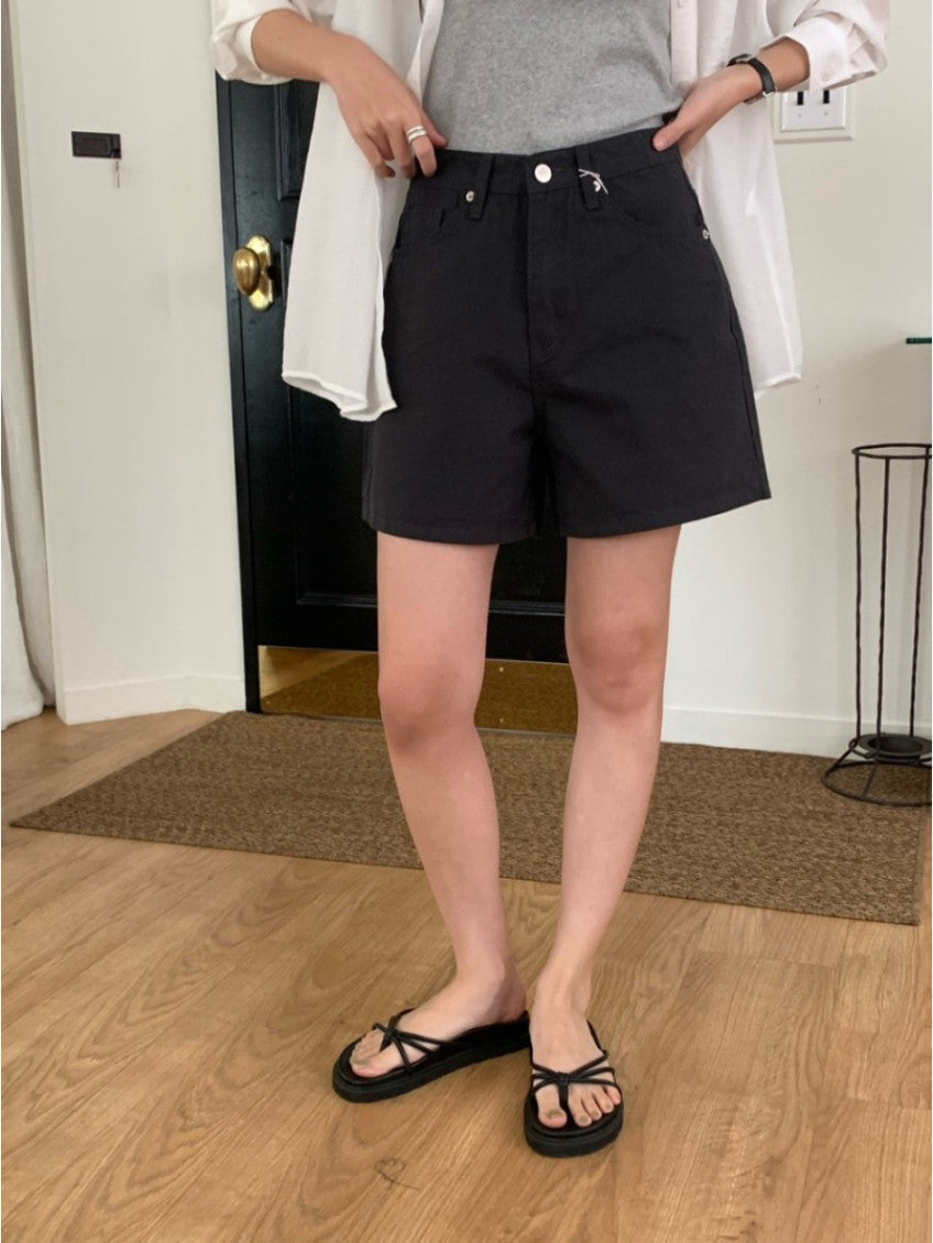 Millie cotton shorts-3col