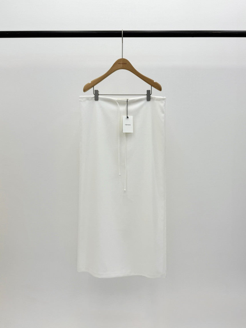 Ove string long skirt-2col