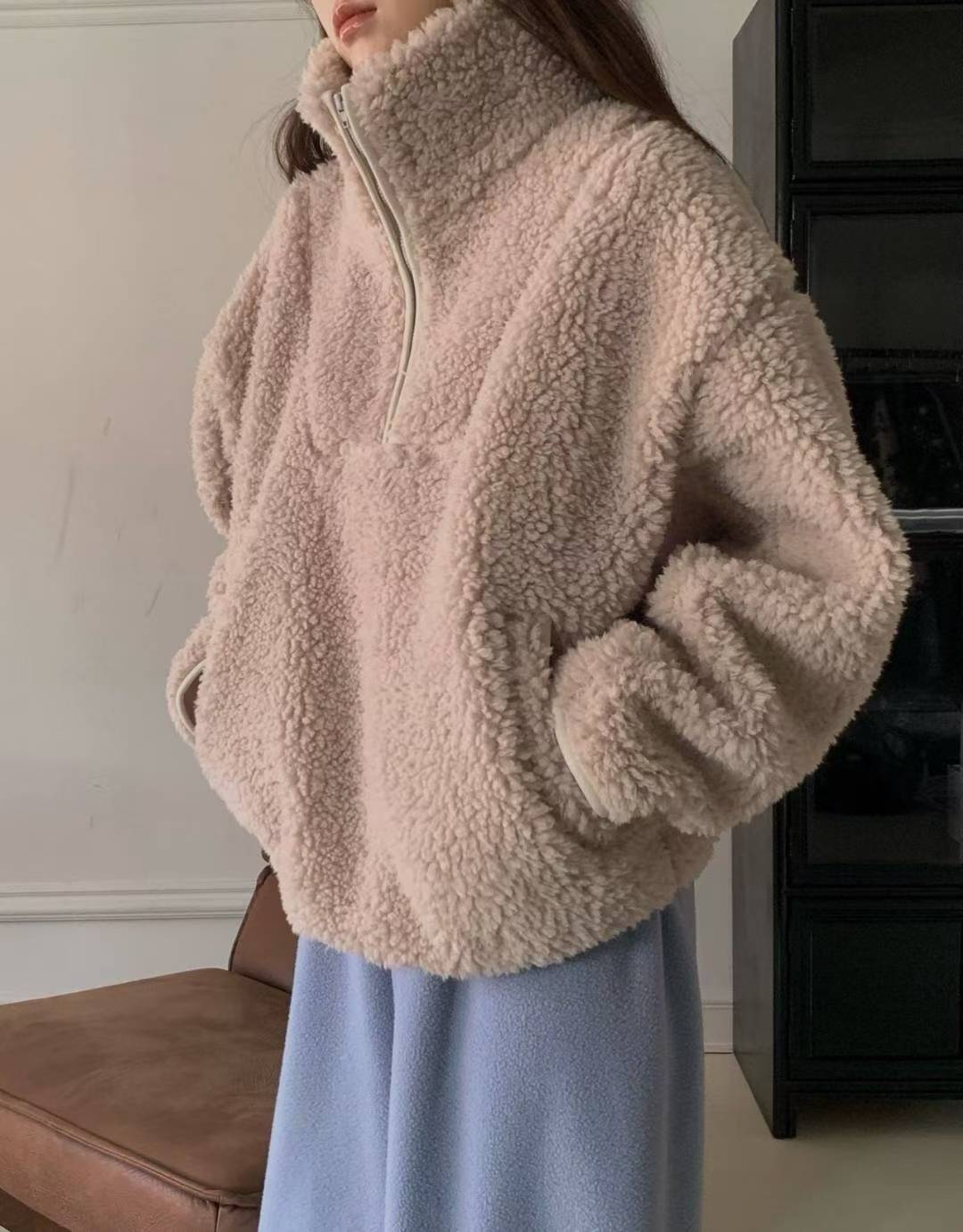 uug half zip up-2col