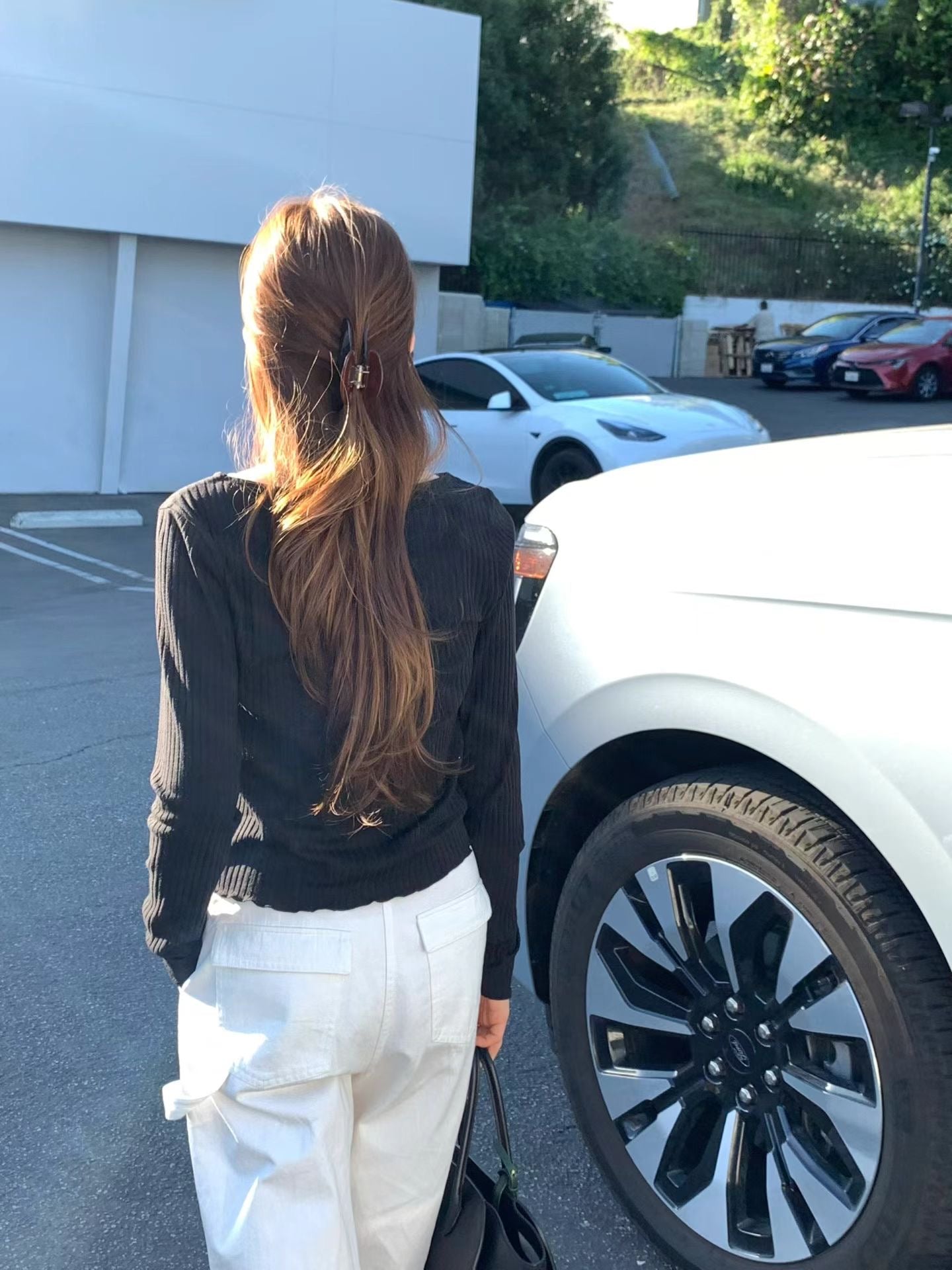 Ounce claire rib T-2col