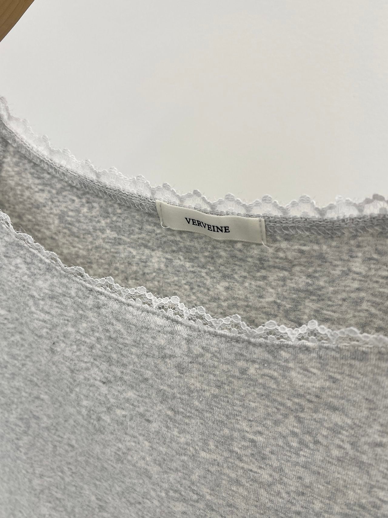 Serin boatneck lace T-3col