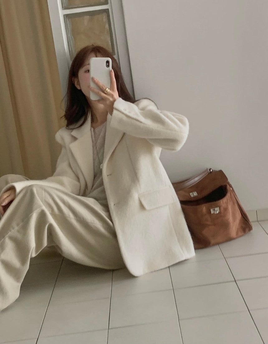 Justin wool jacket-2col