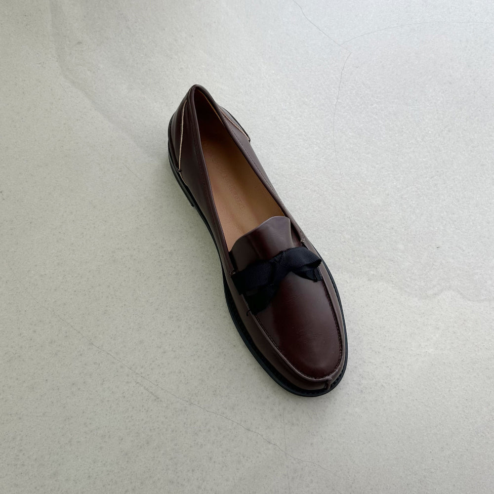 sol ribbon loafers-2col