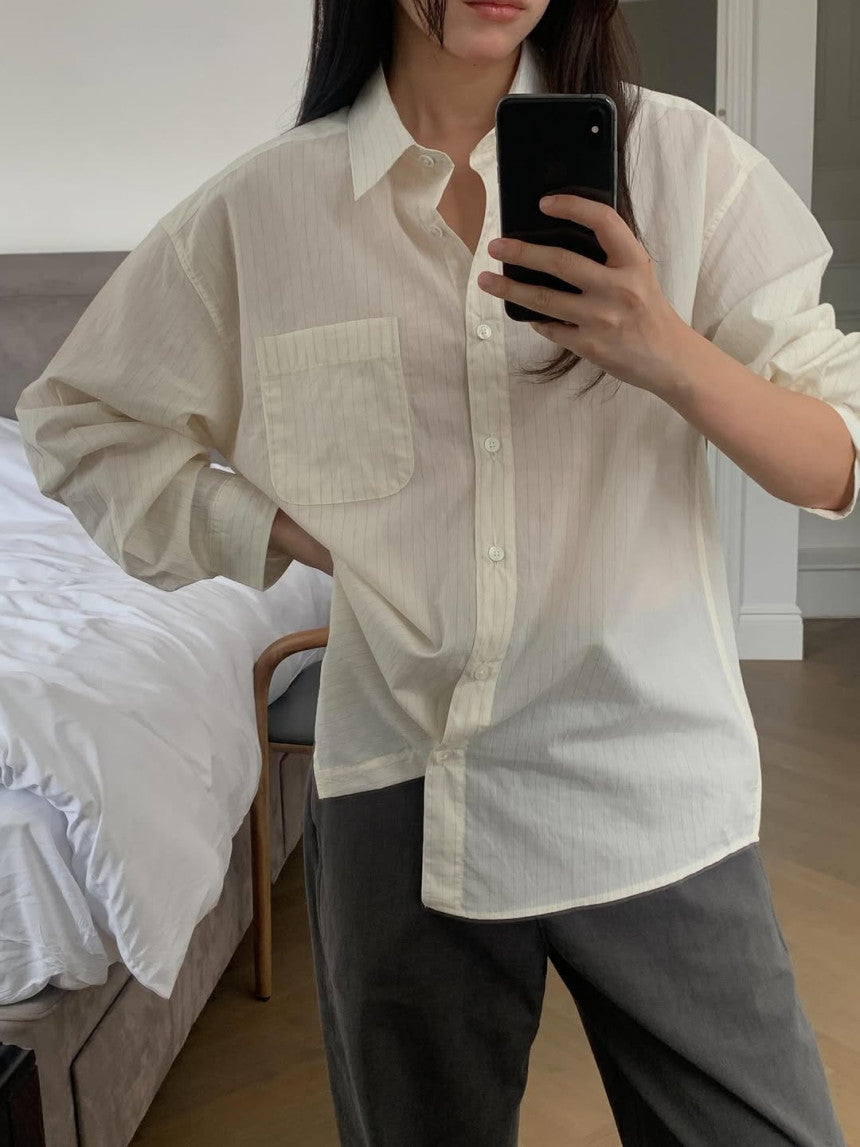 Bring s.t cotton shirt-3col