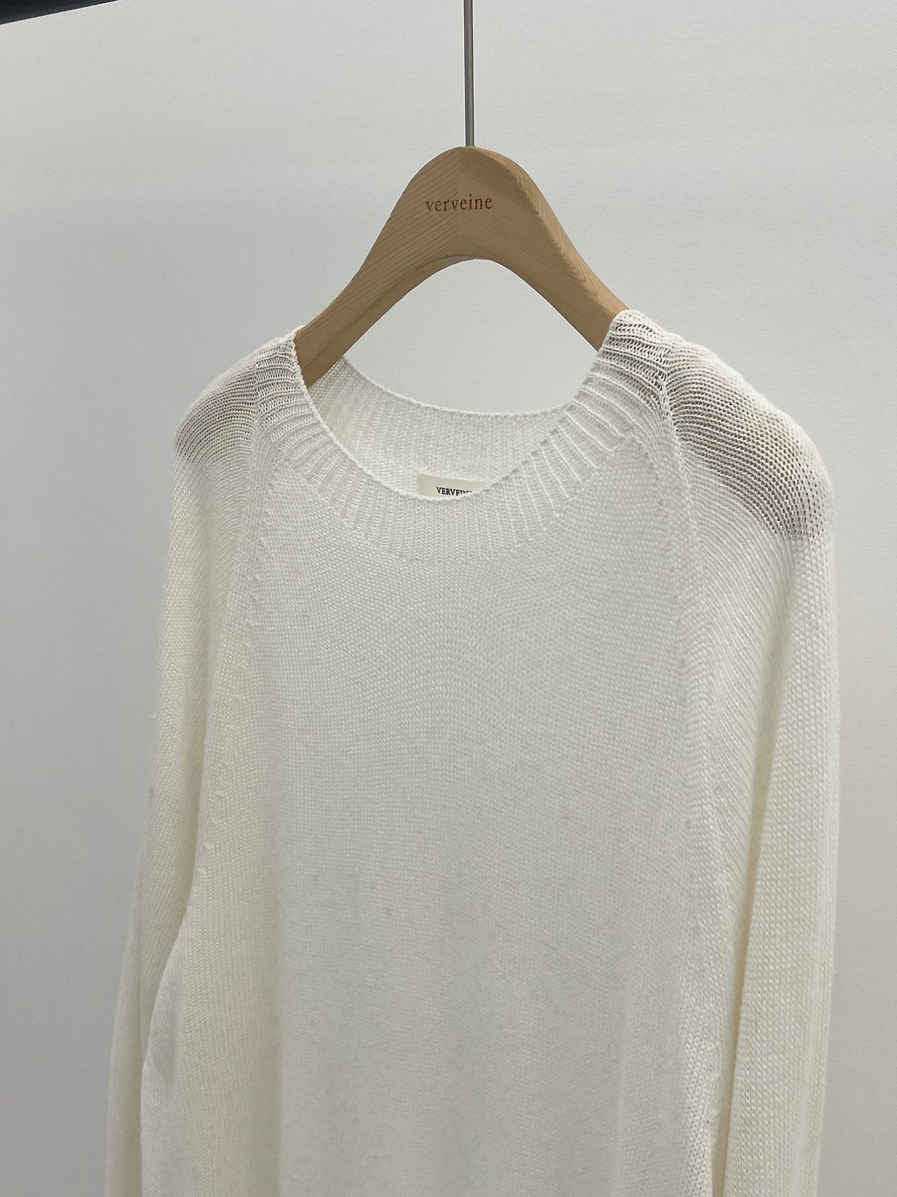 Rio wholegarment round-neck knit-3col