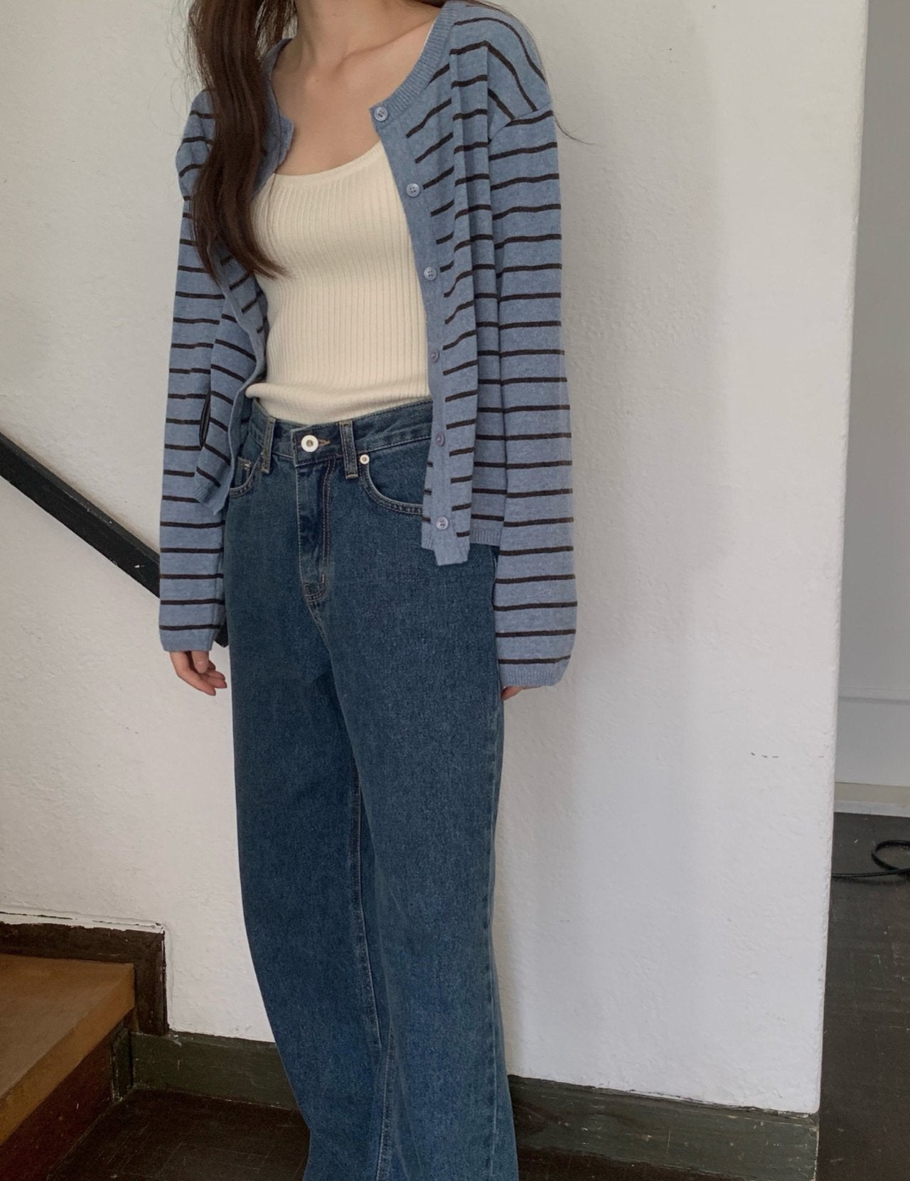 S.T cardigan-3col
