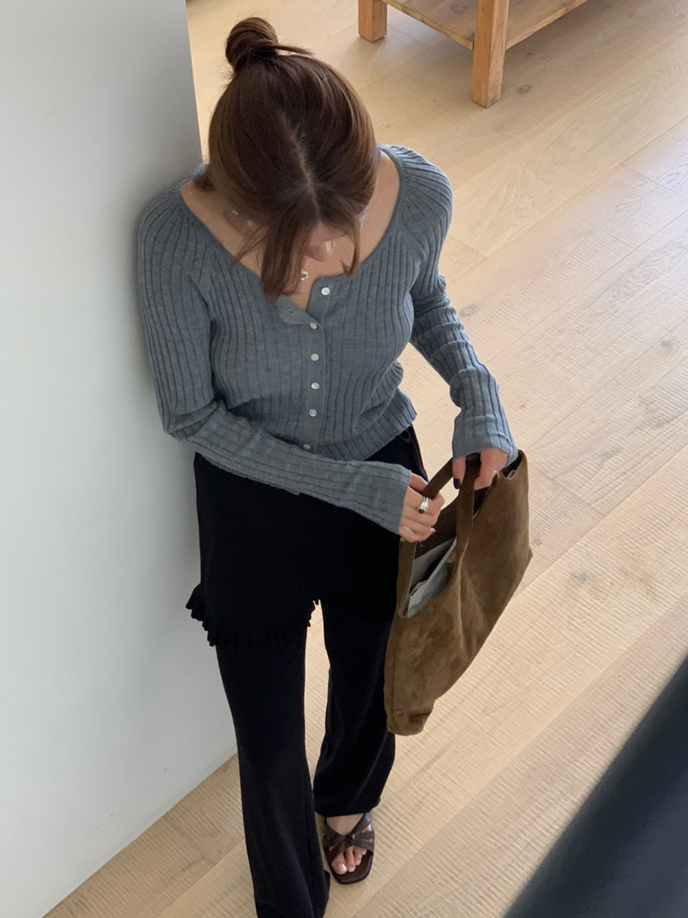 Pov skirt pants-2col