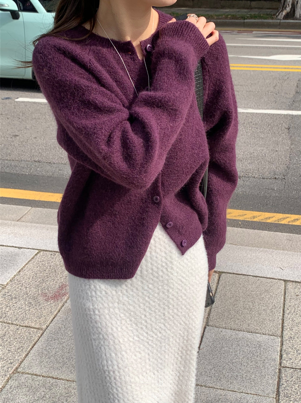 carrot cardigan-4col