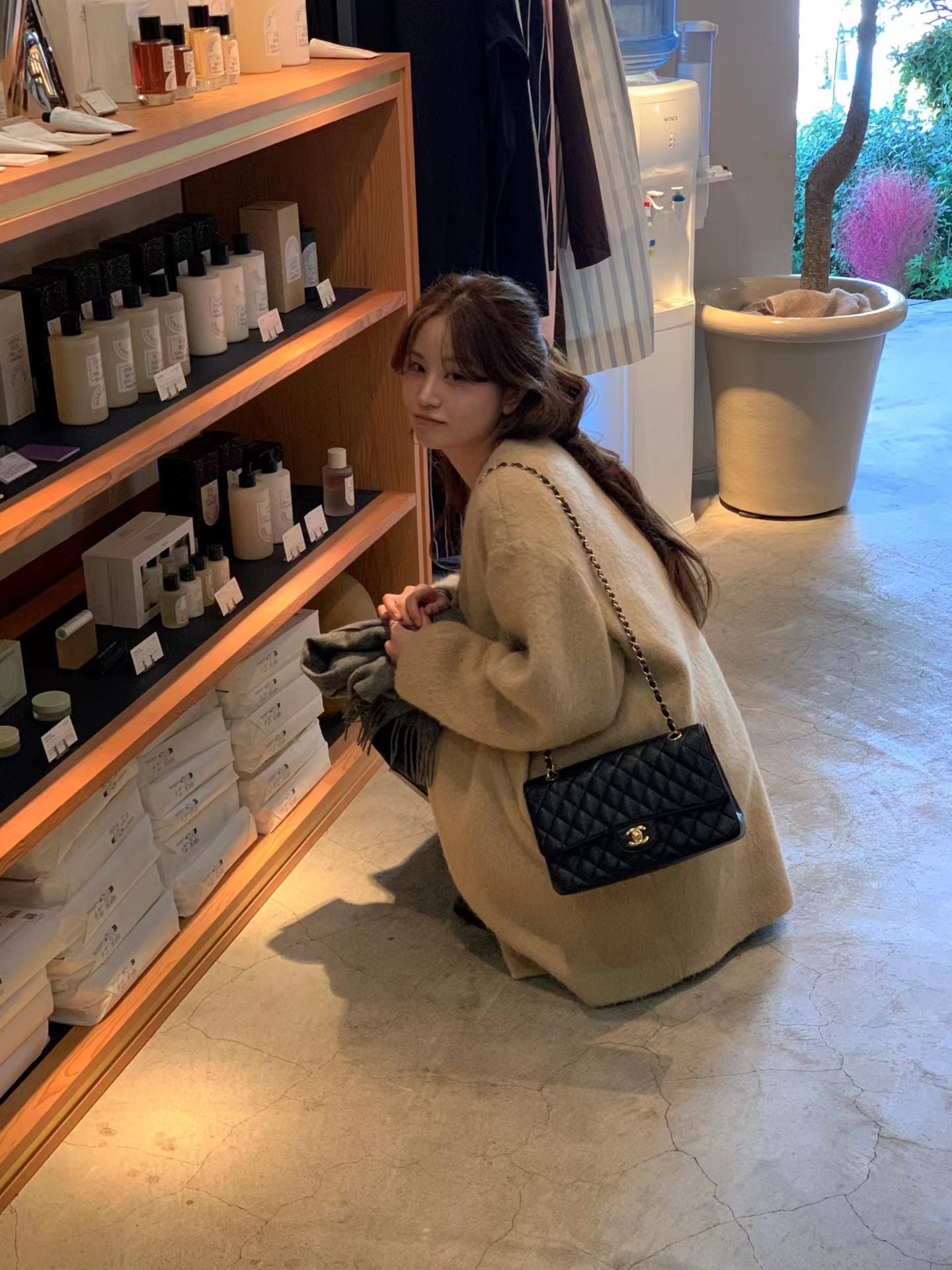 Ounce sander alpaca half coat-2col