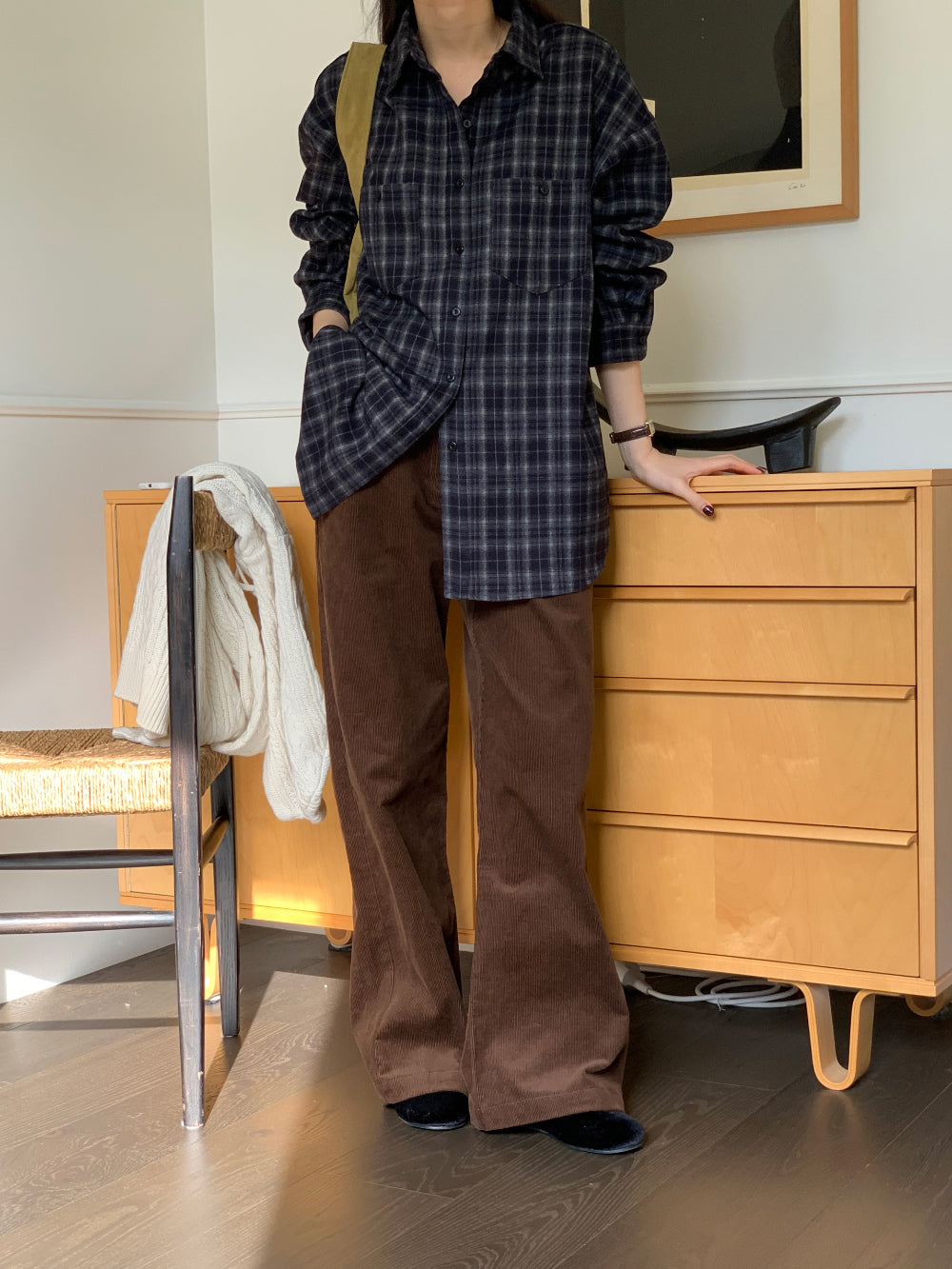 bit corduroy pants-3col