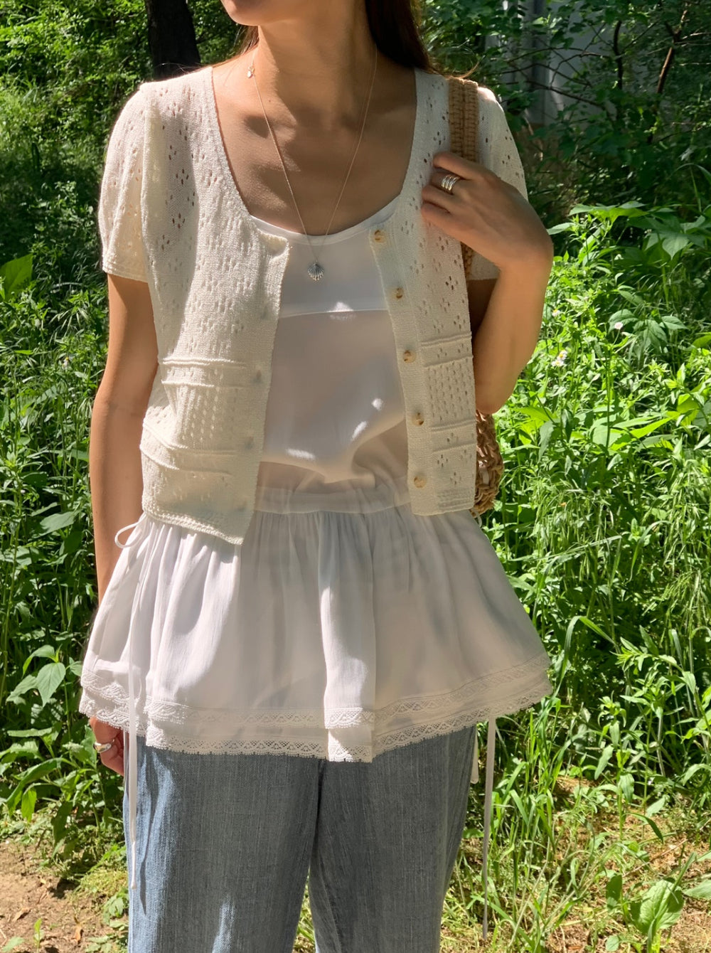 Flute cardigan-3col