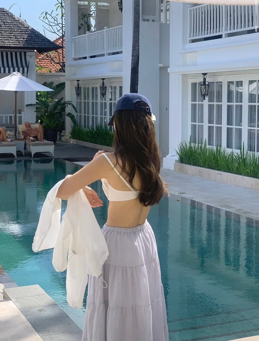 liter pino s.t hood blouse-2col