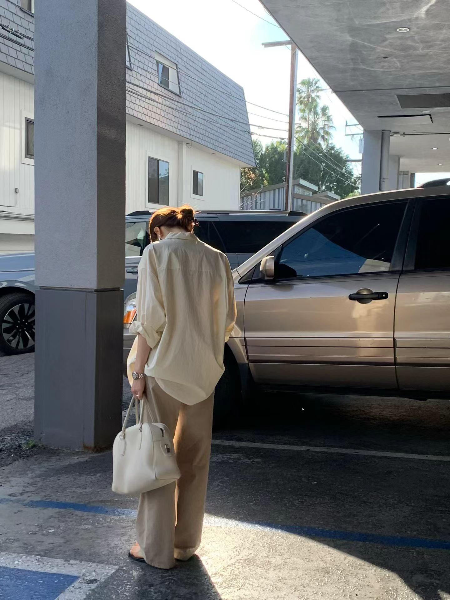 Ounce core washing pants-2col