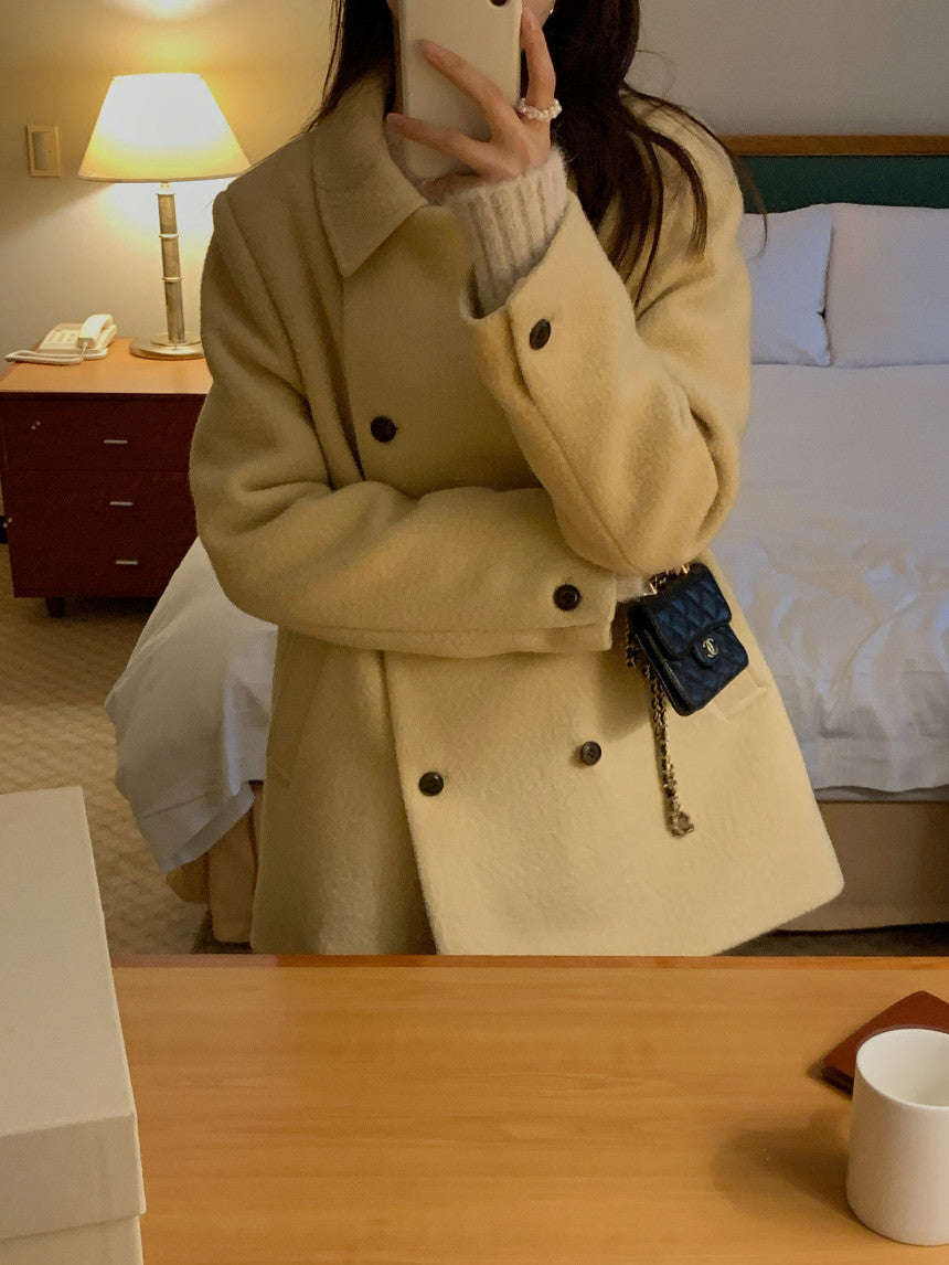 Lemiel wool coat-2col