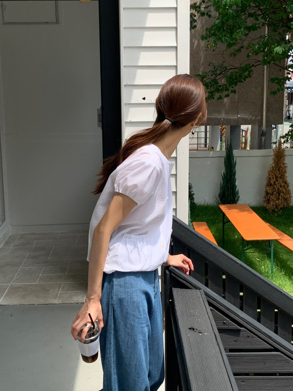 Chesnut blouse jumper-2col