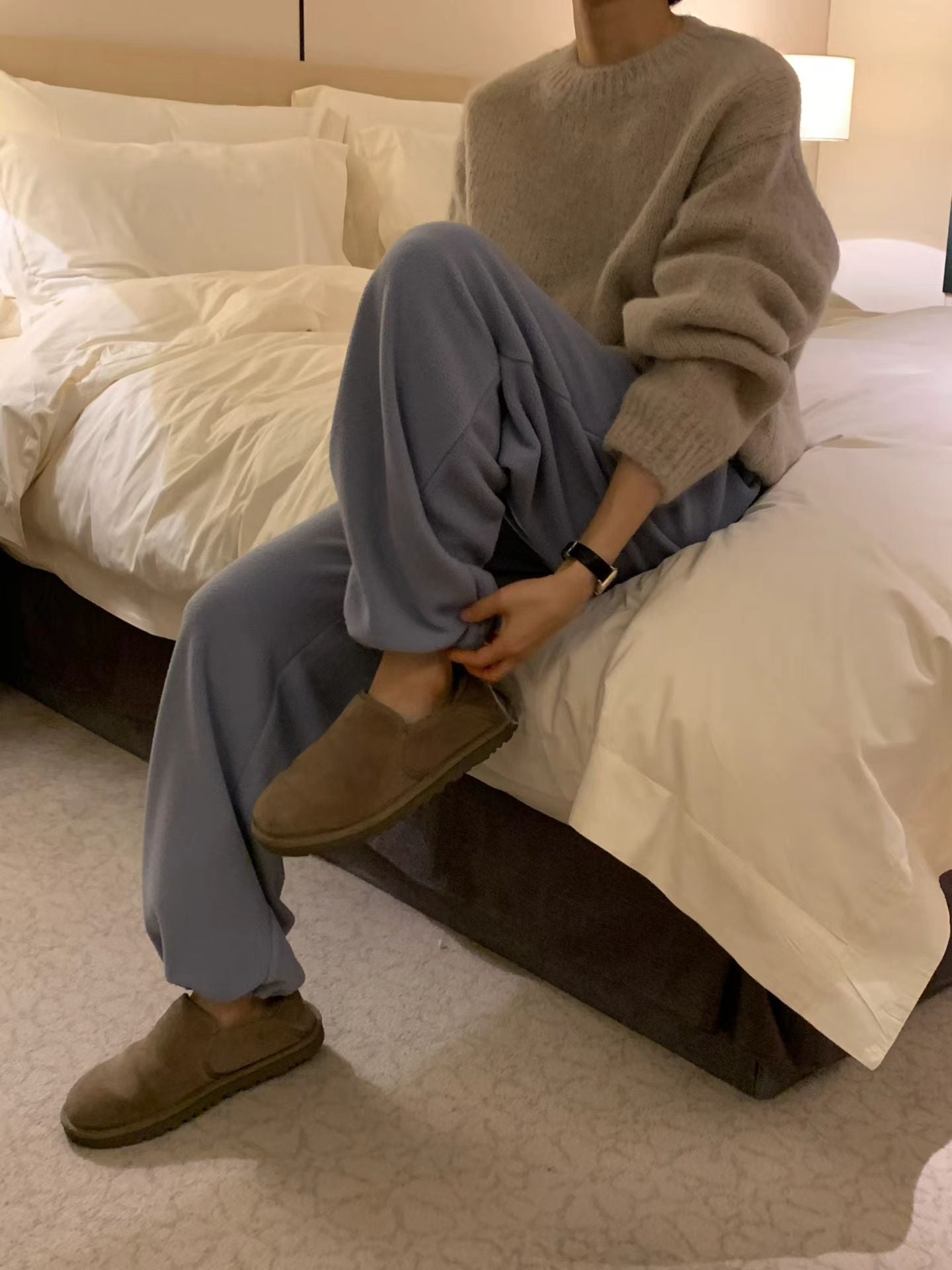 Ounce dumble string jogger pants-4col