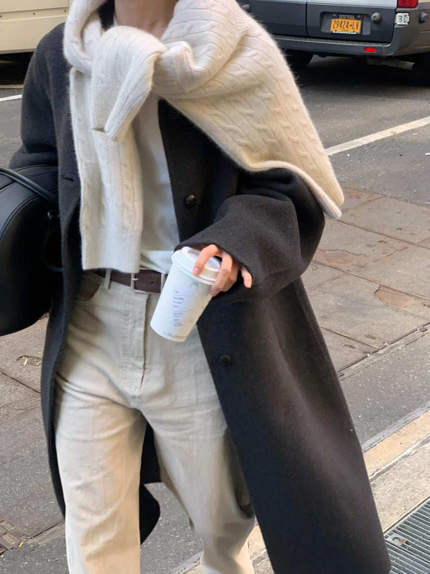 Rui handmade wool coat-2col