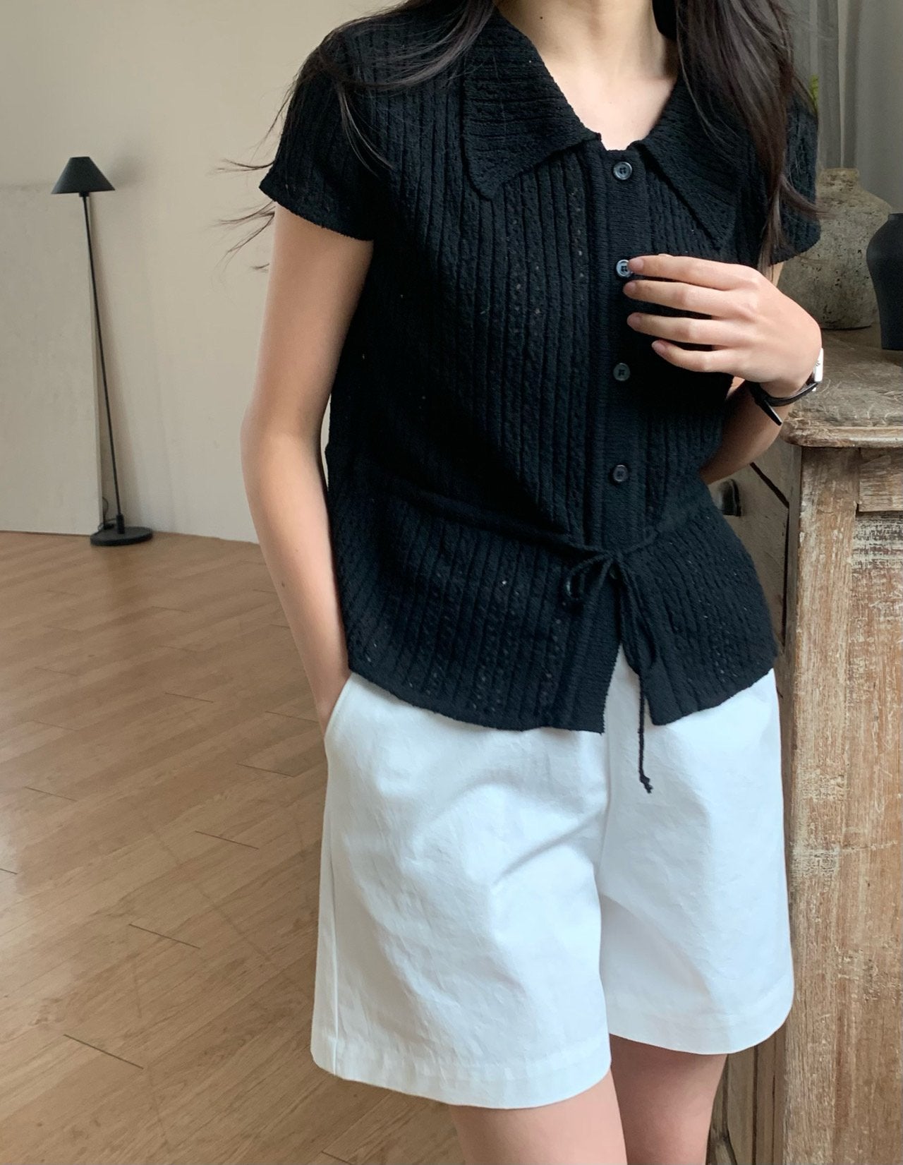 vein scotch knit-2col