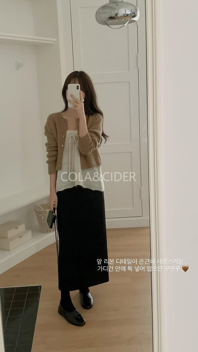 Koi knit bustier-3col