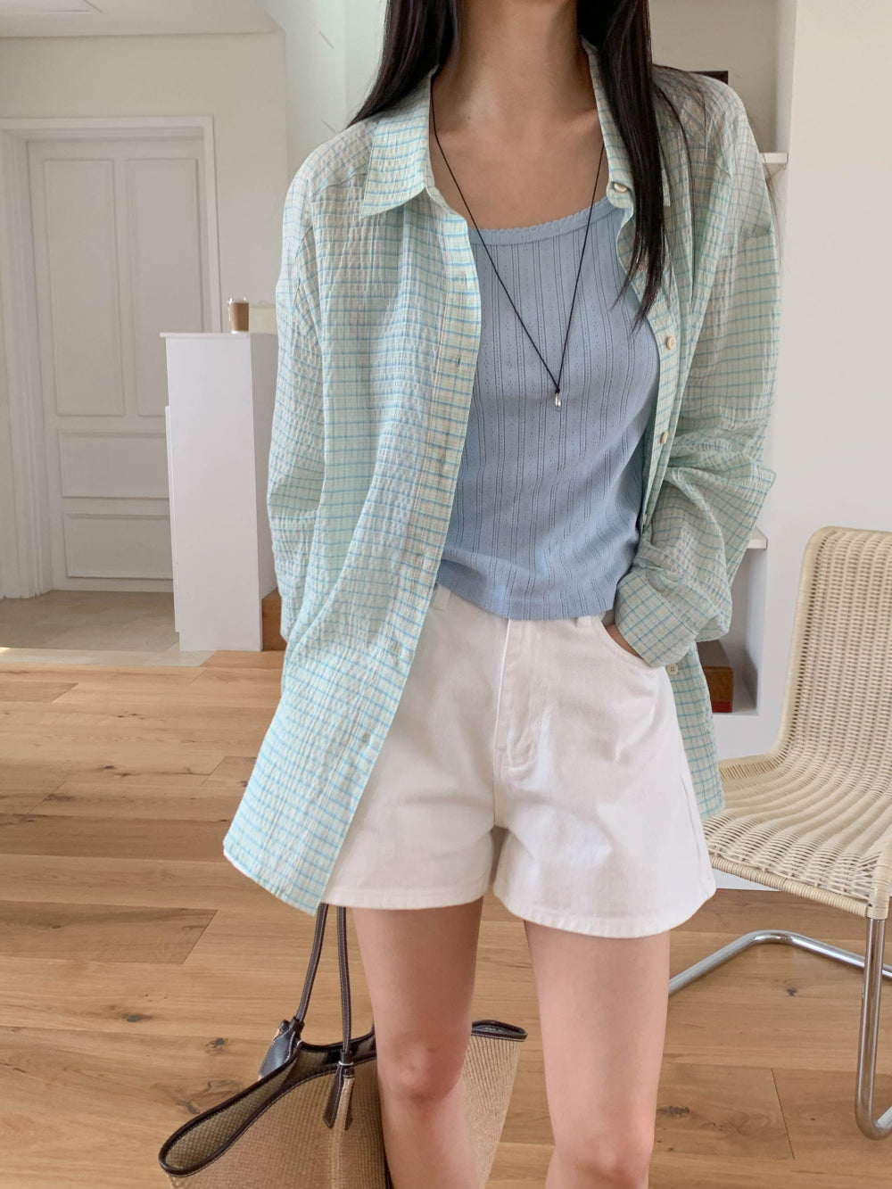 mose check shirt-3col