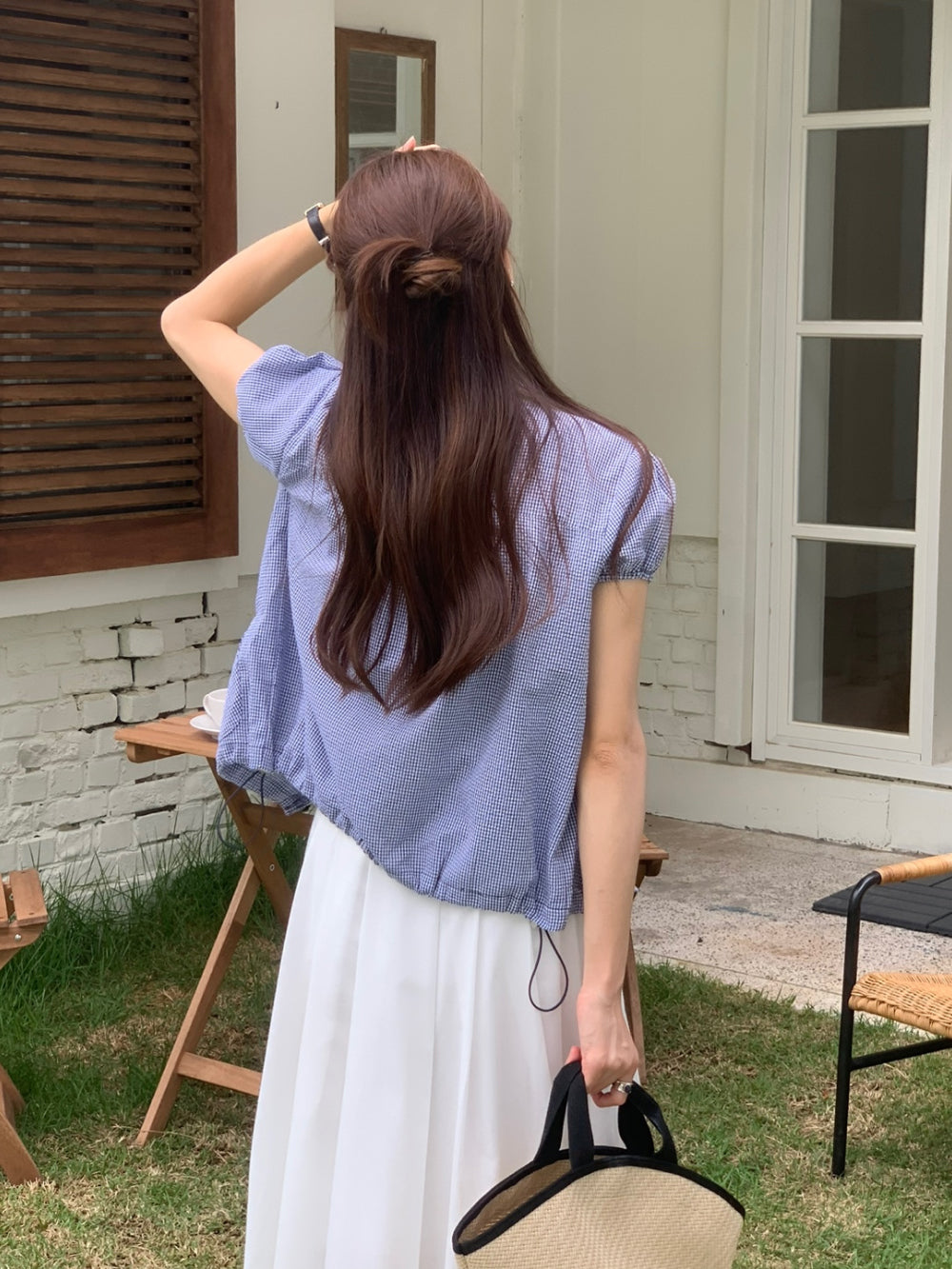 Chesnut blouse jumper-2col
