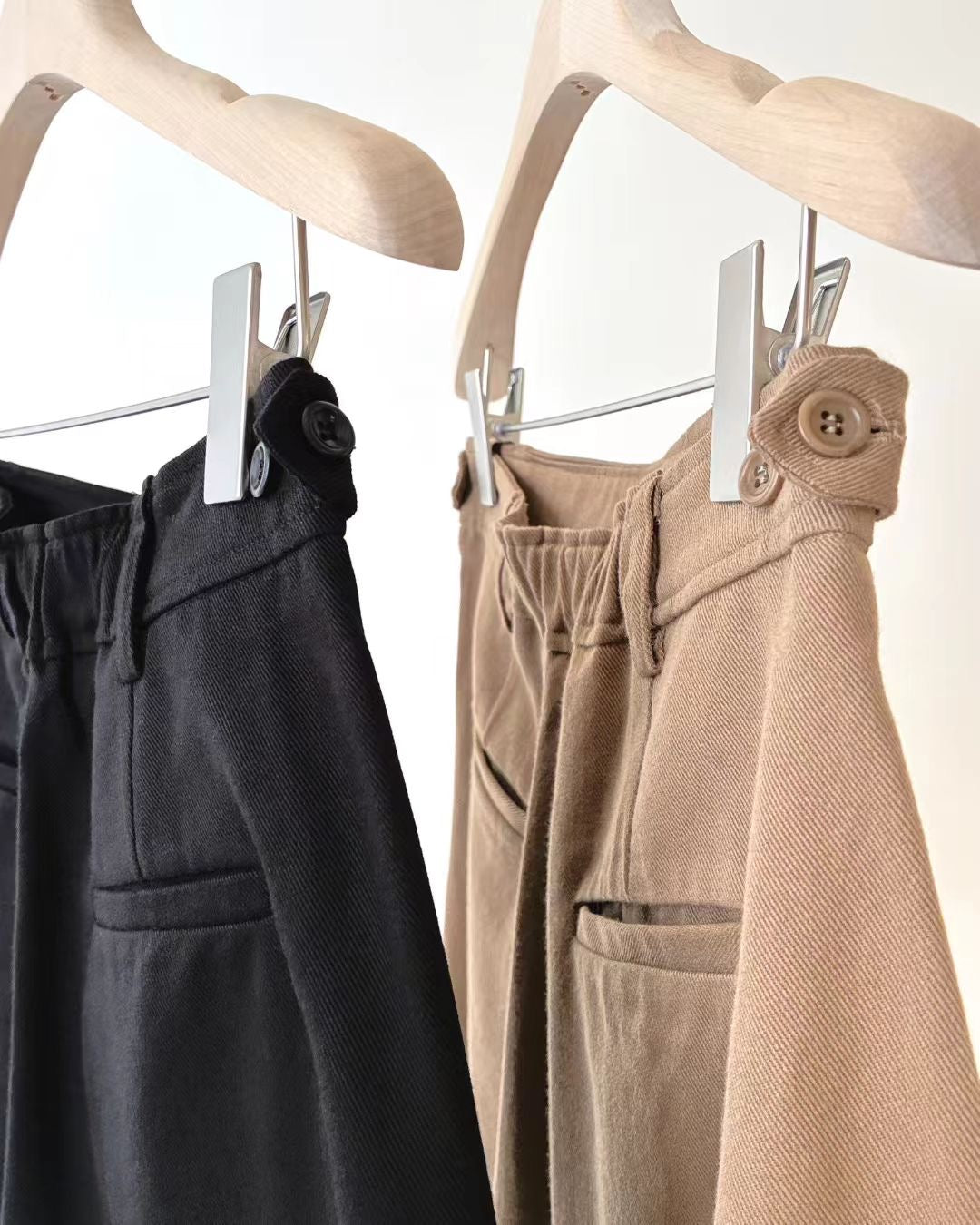 Ounce plum banding shorts-2col